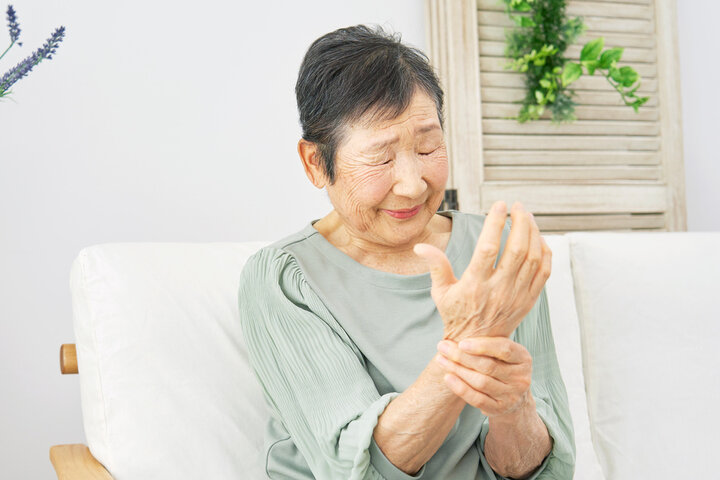 痺れの感じ方イメージ