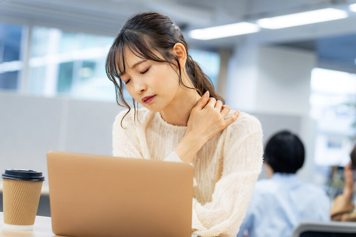 肩こりのイメージ